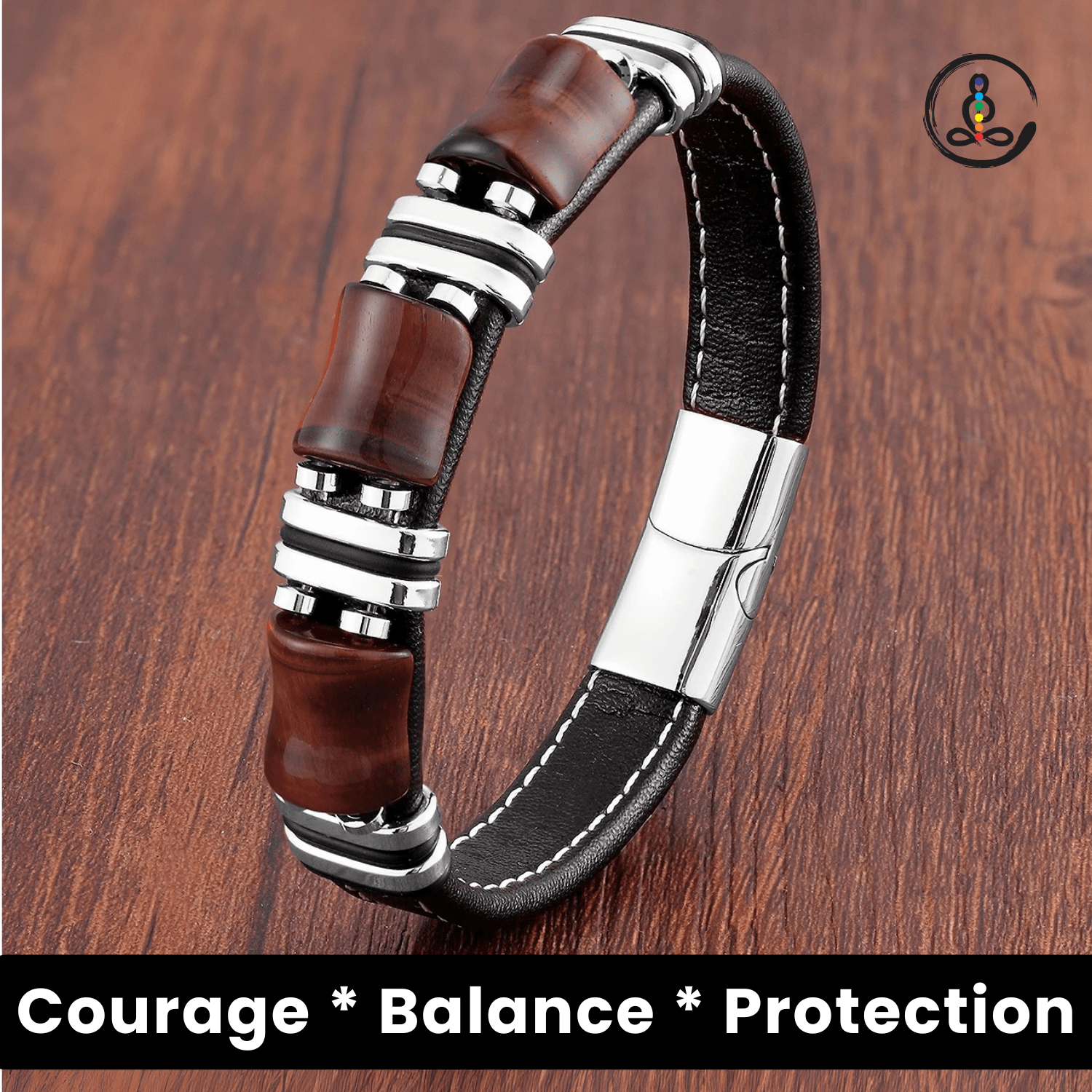 Silver-Red Tiger Eye