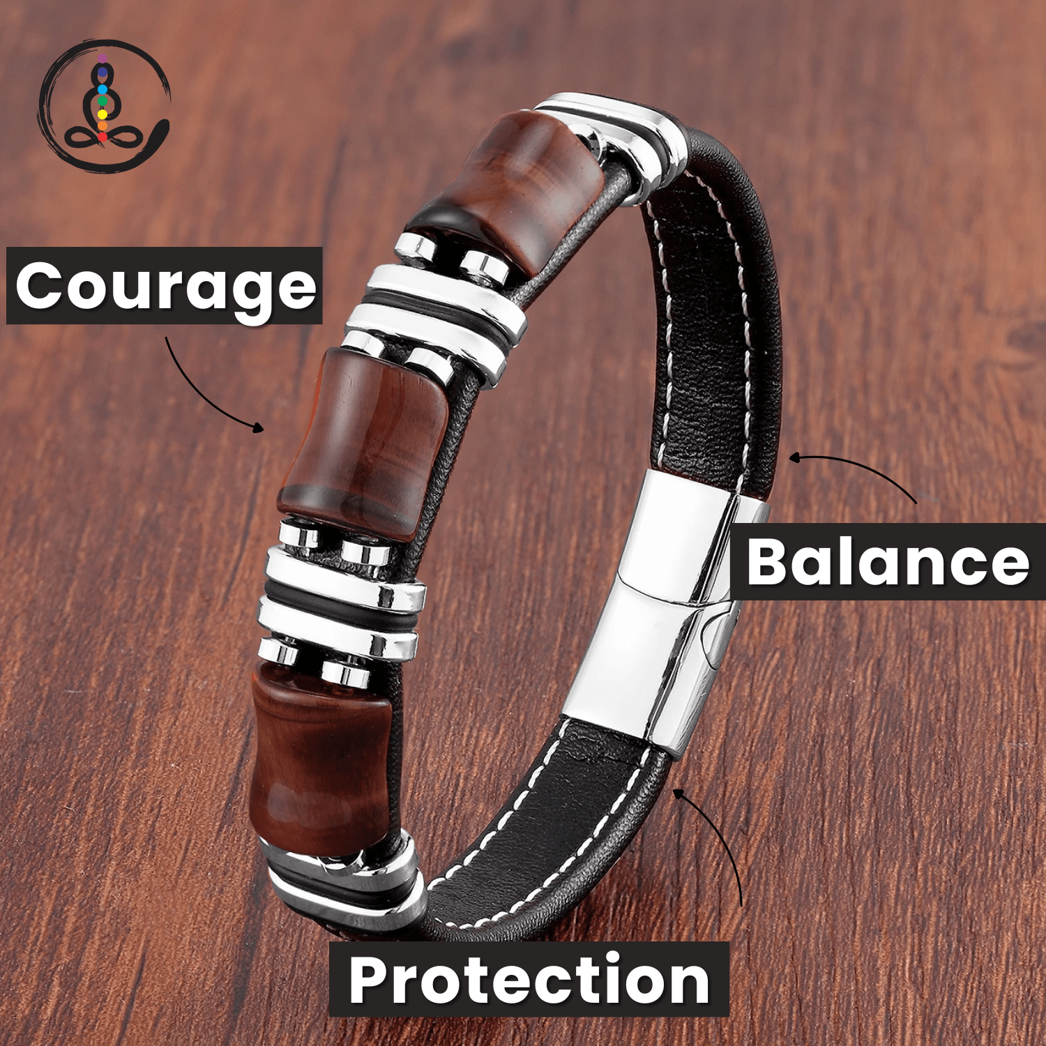 Silver-Red Tiger Eye
