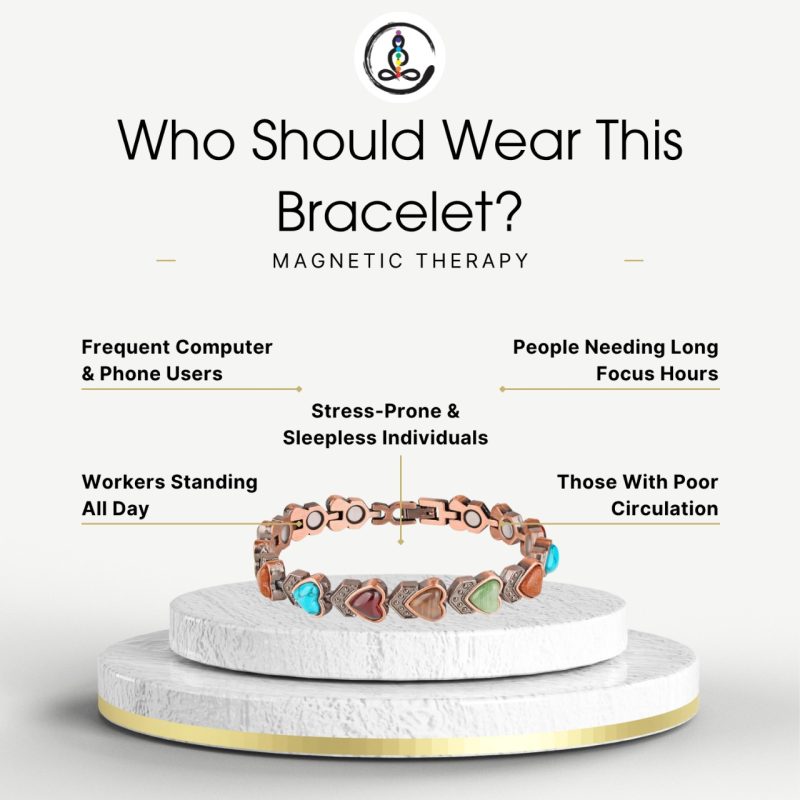 CopperGlow Magnetic Therapy Women's Bracelet - Image 2