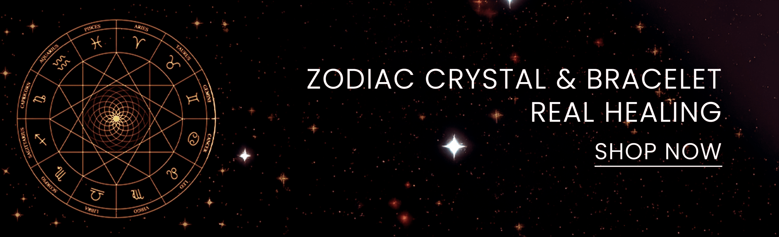 Zodiac Sign Natural Stone Gift Box
