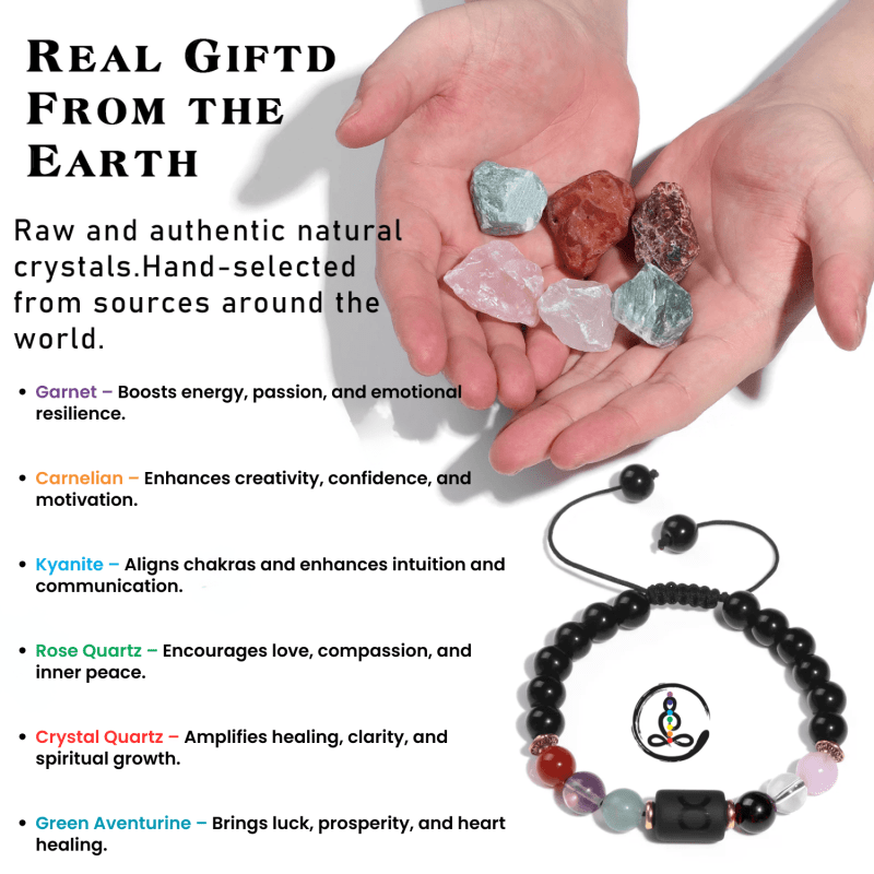 Taurus Zodiac Sign Natural Stone Gift Box - Image 3