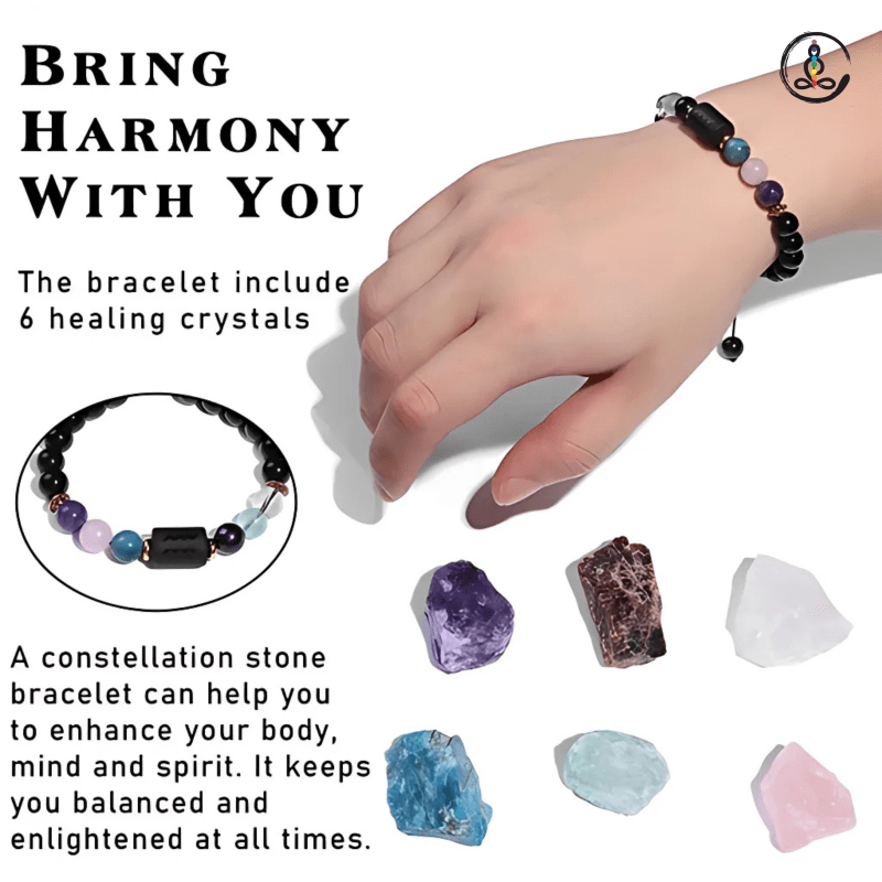 Aquarius Zodiac Sign Natural Stone Gift Box - Image 4