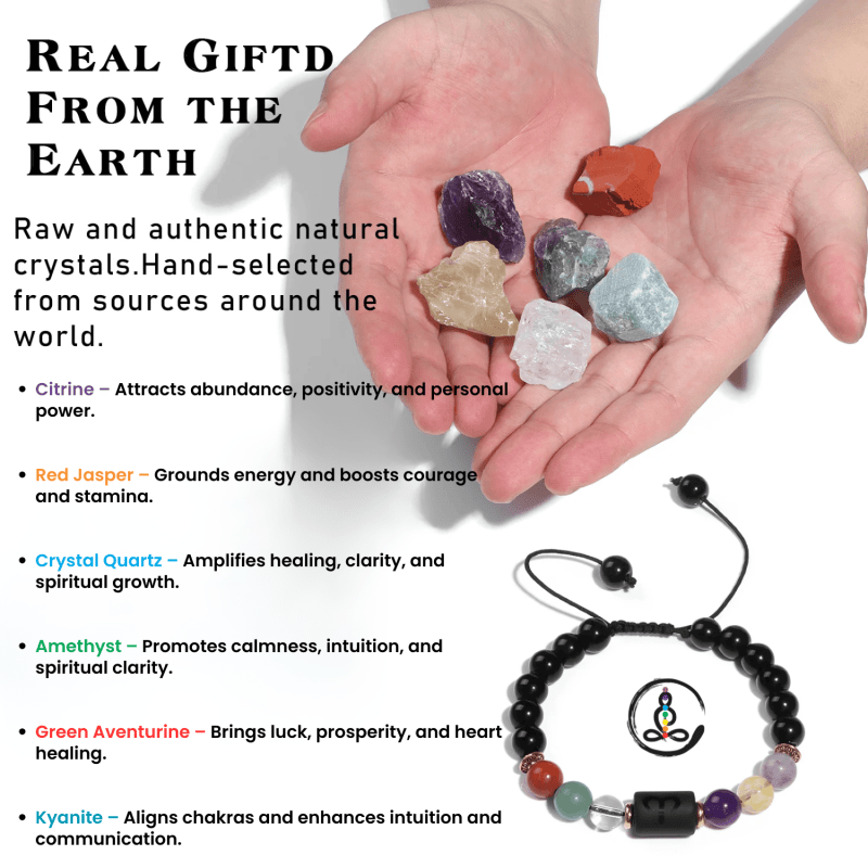 Aries Zodiac Sign Natural Stone Gift Box - Image 3