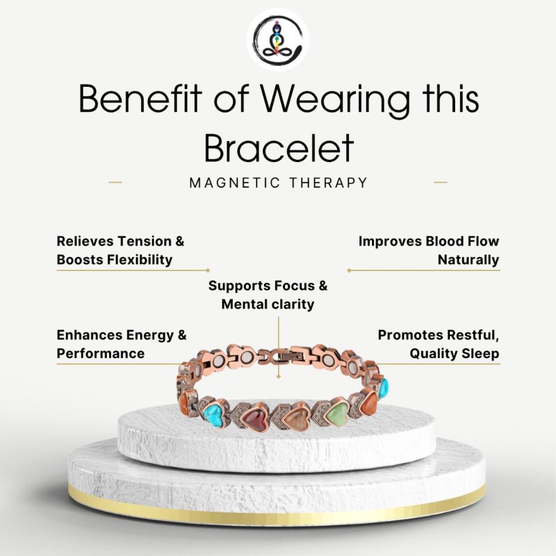 CopperGlow Magnetic Therapy Women's Bracelet - Image 3