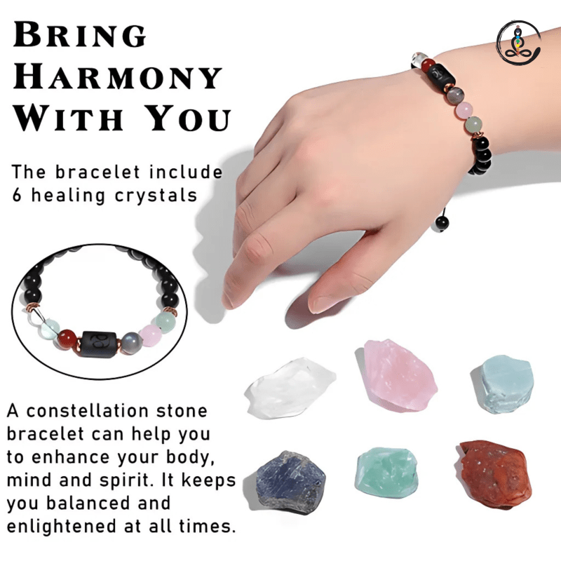 Cancer Zodiac Sign Natural Stone Gift Box - Image 4