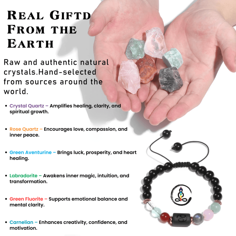 Cancer Zodiac Sign Natural Stone Gift Box - Image 3