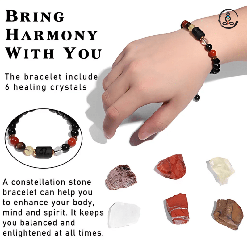 Leo Zodiac Sign Natural Stone Gift Box - Image 4