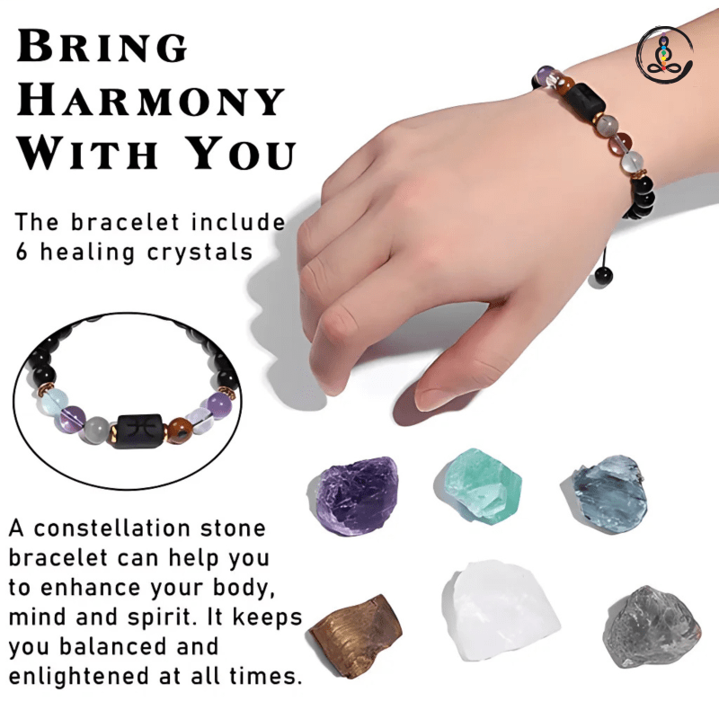 Pisces Zodiac Sign Natural Stone Gift Box - Image 4