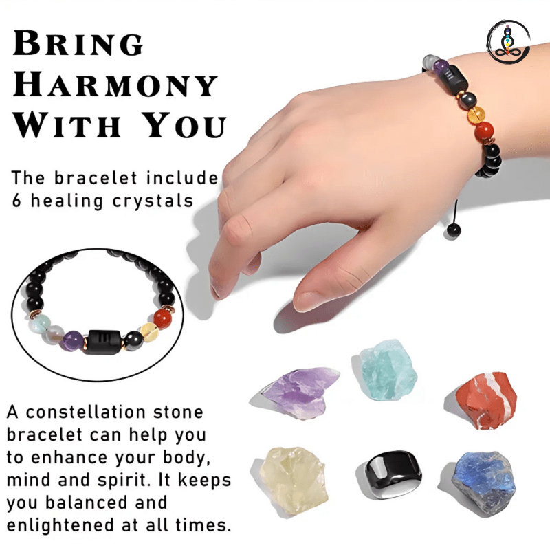 Scorpio Zodiac Sign Natural Stone Gift Box - Image 4